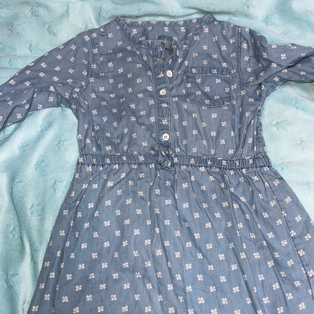 Baby Gap Blue floral dress